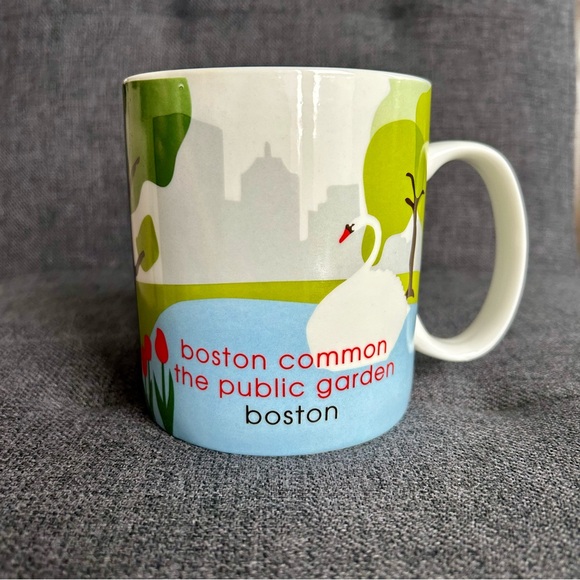 Starbucks “boston common the public garden” Scenic Coffee Mug, Colorful, 18 oz - Picture 1 of 14